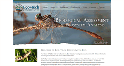 Desktop Screenshot of ecotechinc.com
