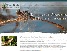 Tablet Screenshot of ecotechinc.com